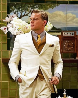 The Great Gatsby Jay Paint By Numbers