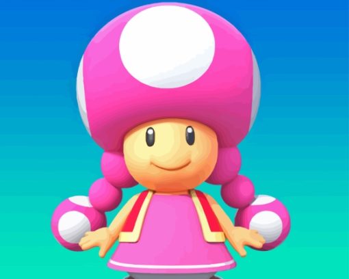 Toadette Paint By Number