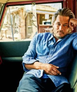 Travis Fimmel In A Car Paint By Numbers