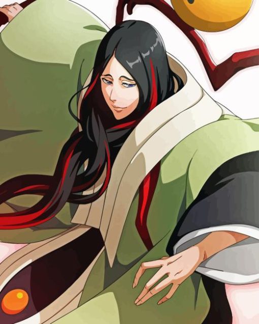 Unohana Anime Paint By Number