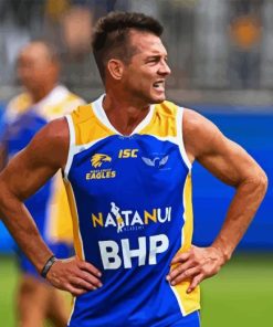 West Coast Eagles Player Paint By Number