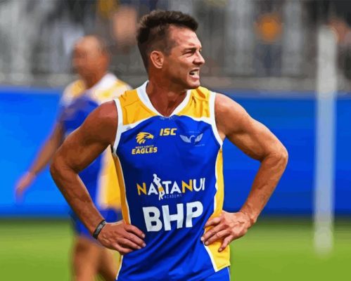 West Coast Eagles Player Paint By Number