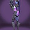 Widowmaker Overwatch Video Game Paint By Numbers