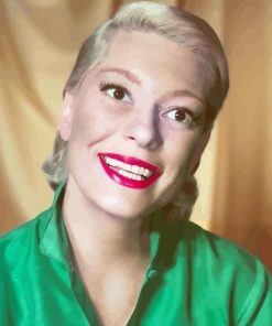Young Actress Carol Channing Paint By Number