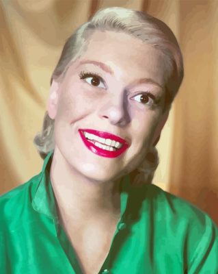 Young Actress Carol Channing Paint By Number