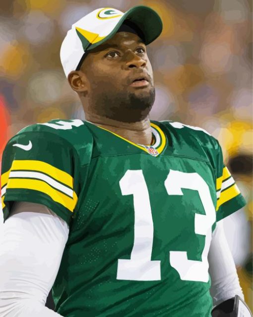 American Footballer Vince Young Paint By Number