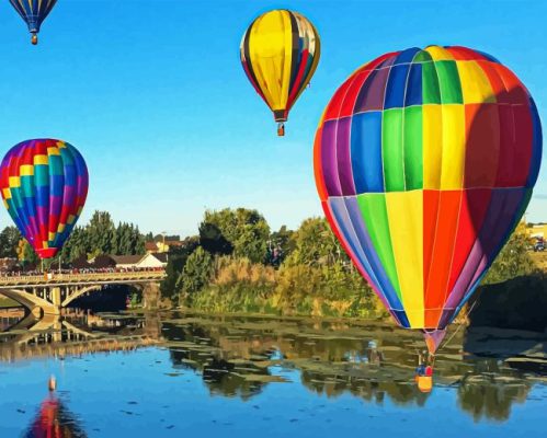 Balloon Festivals Paint By Number