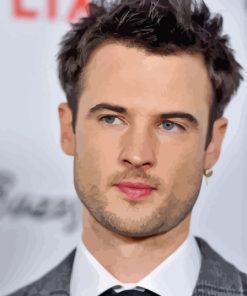 British Actor Tom Sturridge Paint By Number