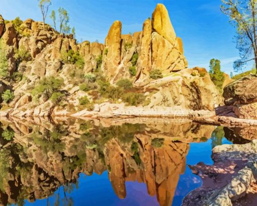 California Pinnacles National Park Paint By Number