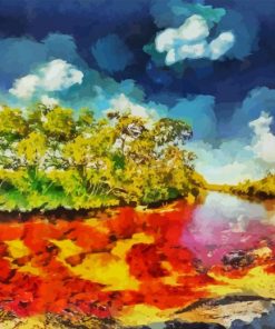 Cano Cristales Art Paint By Number