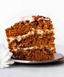 Carrot Cake With Cream Cheese Paint By Number