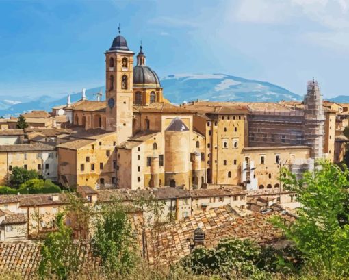 Cathedral Of Urbino Paint By Number