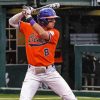 Clemson University Baseball Player Paint By Number