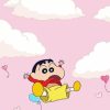 Cute Baby Shinnosuke Crayon Shin Anime Paint By Number