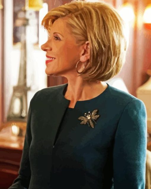 Diane Lockhart The Good Fight Paint By Numbers