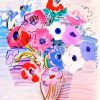 Flowers Vase By Raoul Dufy Paint By Number