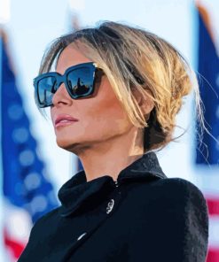 Former First Lady Melania Trump Paint By Number