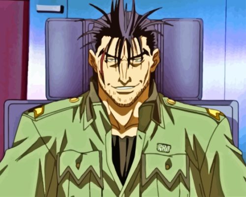 Full Metal Panic Gauron Paint By Number