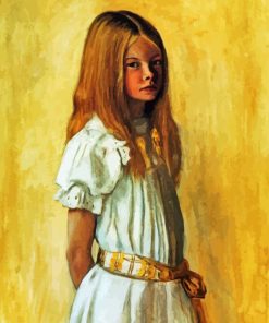 Gertrud Gadd Study Of A Girl Hugo Simberg Paint By Number