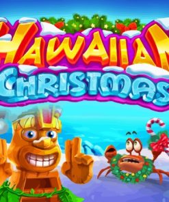 Hawaiian Christmas Poster Paint By Number