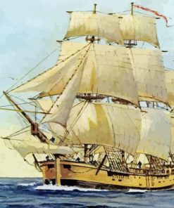 Hms Endeavour Arts Paint By Numbers