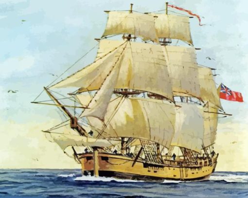 Hms Endeavour Arts Paint By Numbers