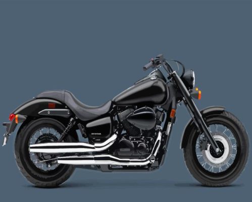 Honda Shadow Phantom Paint By Numbers