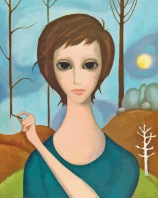 Margaret Keane Art Paint By Number