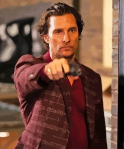 Matthew McConaughey In The Gentlemen Paint By Number