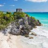 Mayan Ruins In Tulum Paint By Number