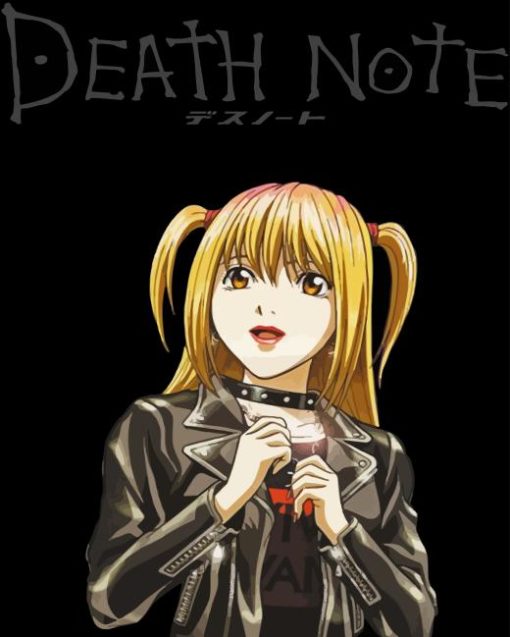 Misa Amane Anime Paint By Numbers