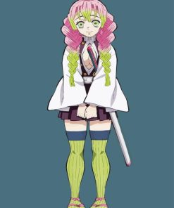Mitsuri Kanroji Anime Girl Paint By Number
