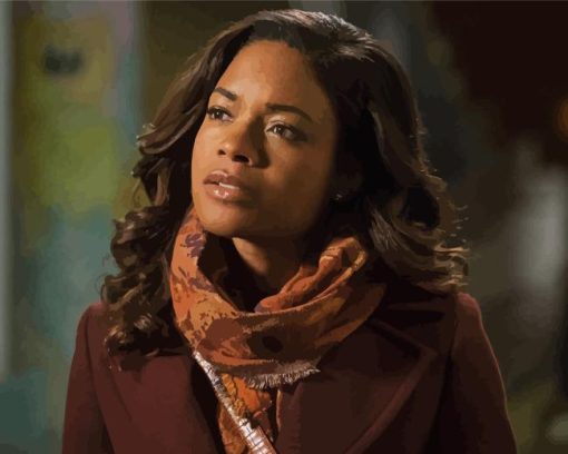 Naomie Harris In Collateral Beauty Paint By Numbers