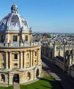 Radcliffe Square From University Of Oxford Paint By Number
