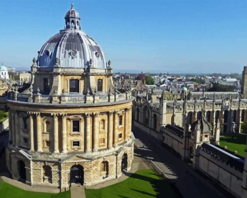 Radcliffe Square From University Of Oxford Paint By Number