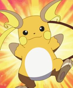 Raichu Paint By Number