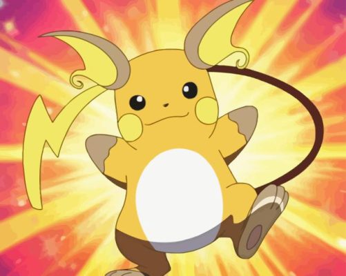 Raichu Paint By Number