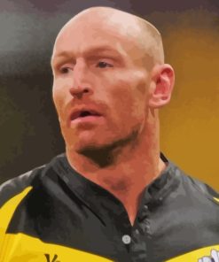 Rugby Player Gareth Thomas Paint By Number