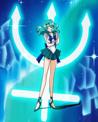 Sailor Neptune Anime Paint By Numbers