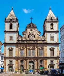 Sao Francisco Church And Convent Paint By Number