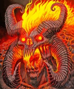 Scary Balrog Paint By Number