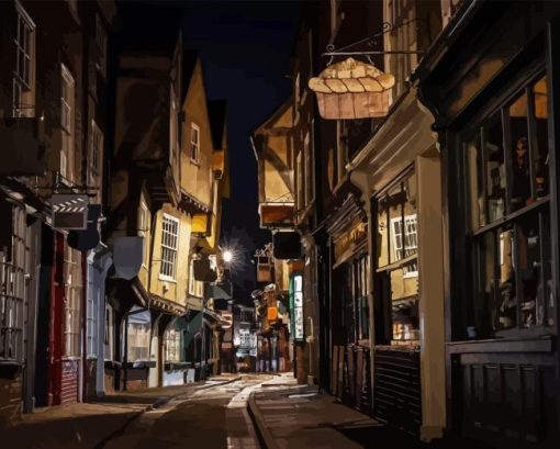 Shambles Street In York Paint By Number