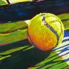 Tennis Ball Abstract Paint By Number