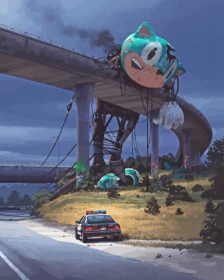 The Electric State By Stalenhag Paint By Number