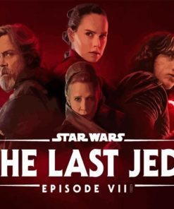 The Last Jedi Star Wars Paint By Numbers