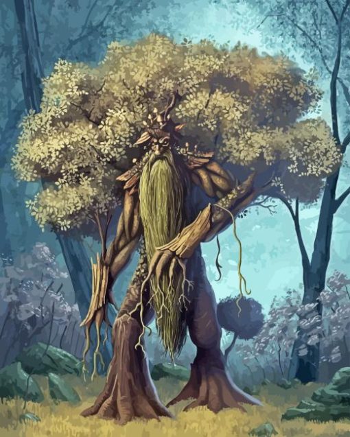 Treebeard Lord Of The Rings Paint By Number