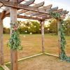 Wooden Pergola With Flowers Paint By Number