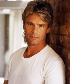 Young Richard Dean Anderson Paint By Numbers