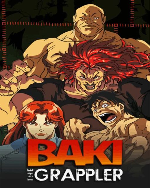 Baki Hanma Anime Poster Paint By Numbers