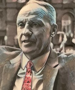 Bill Shankly Art Paint By Number